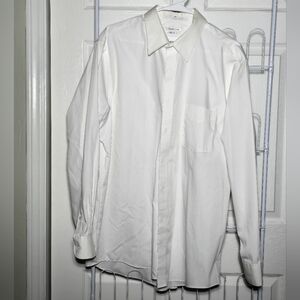 Mens dress shirt white